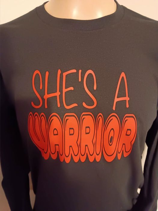 Long Sleeves(She's A Warrior)